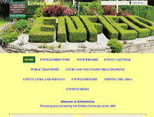 Tablet Screenshot of enfieldonline.net